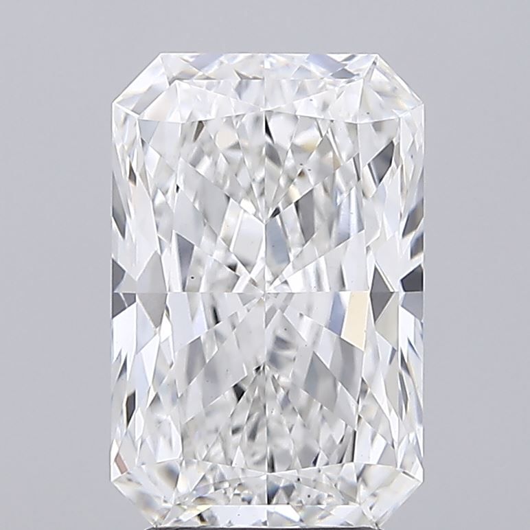 Lab-Grown Radiant Diamond - 3.58 Carats, F Color, VS1 Clarity - Certified by IGI - Report Number: LG715518432