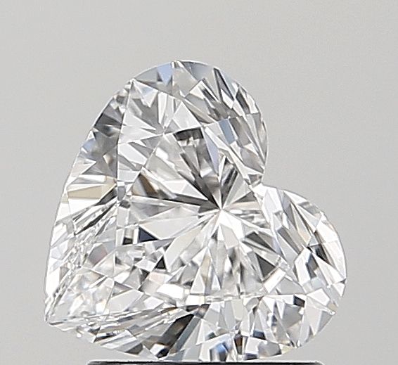 Lab-Grown Heart Diamond - 1.5 Carats, D Color, VVS2 Clarity - Certified by IGI - Report Number: LG694503921