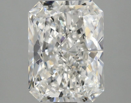 Lab-Grown Radiant Diamond - 2.45 Carats, F Color, VVS2 Clarity - Certified by IGI - Report Number: LG665429424
