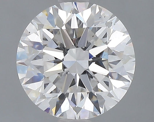 Lab-Grown Round Diamond - 2.0 Carats, F Color, VS2 Clarity - Certified by IGI - Report Number: LG678590050