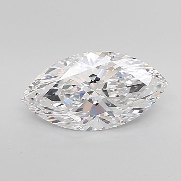 Lab-Grown Marquise Diamond - 2.58 Carats, D Color, VVS2 Clarity - Certified by GIA - Report Number: 1513970485