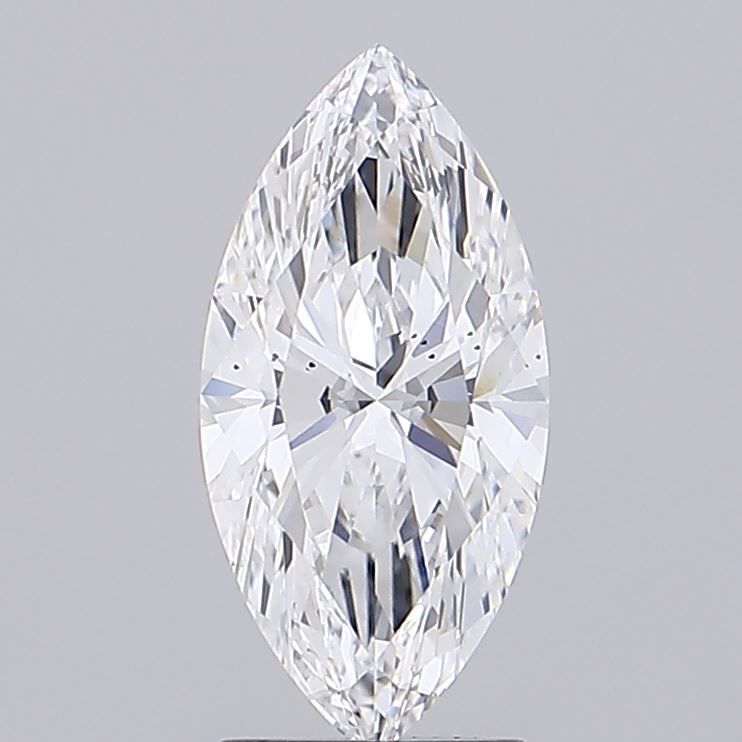 Lab-Grown Marquise Diamond - 1.95 Carats, E Color, VS2 Clarity - Certified by IGI - Report Number: LG652463633