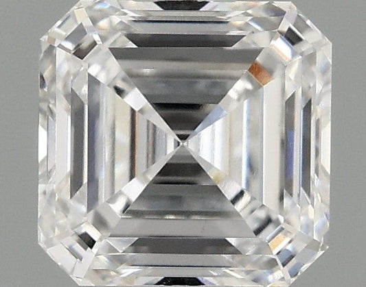 Lab-Grown Asscher Diamond - 0.99 Carats, E Color, VS1 Clarity - Certified by IGI - Report Number: LG689578301
