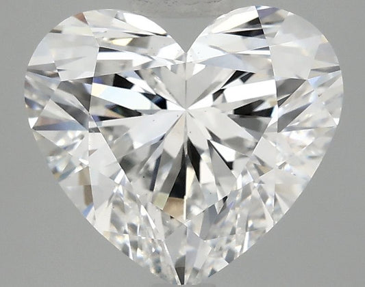 Lab-Grown Heart Diamond - 3.48 Carats, E Color, VS2 Clarity - Certified by IGI - Report Number: LG713596420