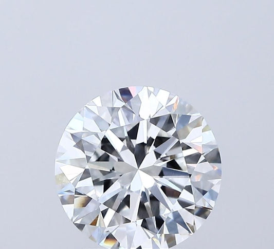 Lab-Grown Round Diamond - 2.0 Carats, E Color, VVS2 Clarity - Certified by IGI - Report Number: LG691556879