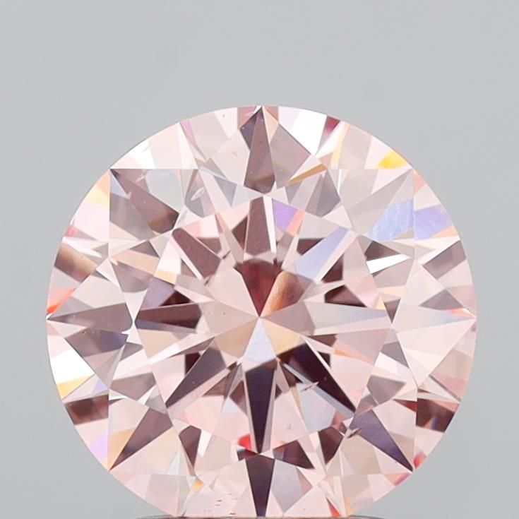 Round 2.01ct Fancy Intense Pink VS2 EX Cut • IGI • LG809626221