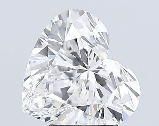Lab-Grown Heart Diamond - 3.54 Carats, E Color, VVS2 Clarity - Certified by IGI - Report Number: LG683519507
