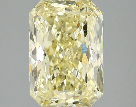 Lab-Grown Radiant Diamond - 3.09 Carats, Fancy Intense Yellow Color, VVS2 Clarity - Certified by IGI - Report Number: LG671440688