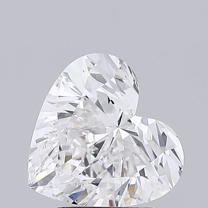 Lab-Grown Heart Diamond - 3.01 Carats, D Color, VS1 Clarity - Certified by IGI - Report Number: LG671436325