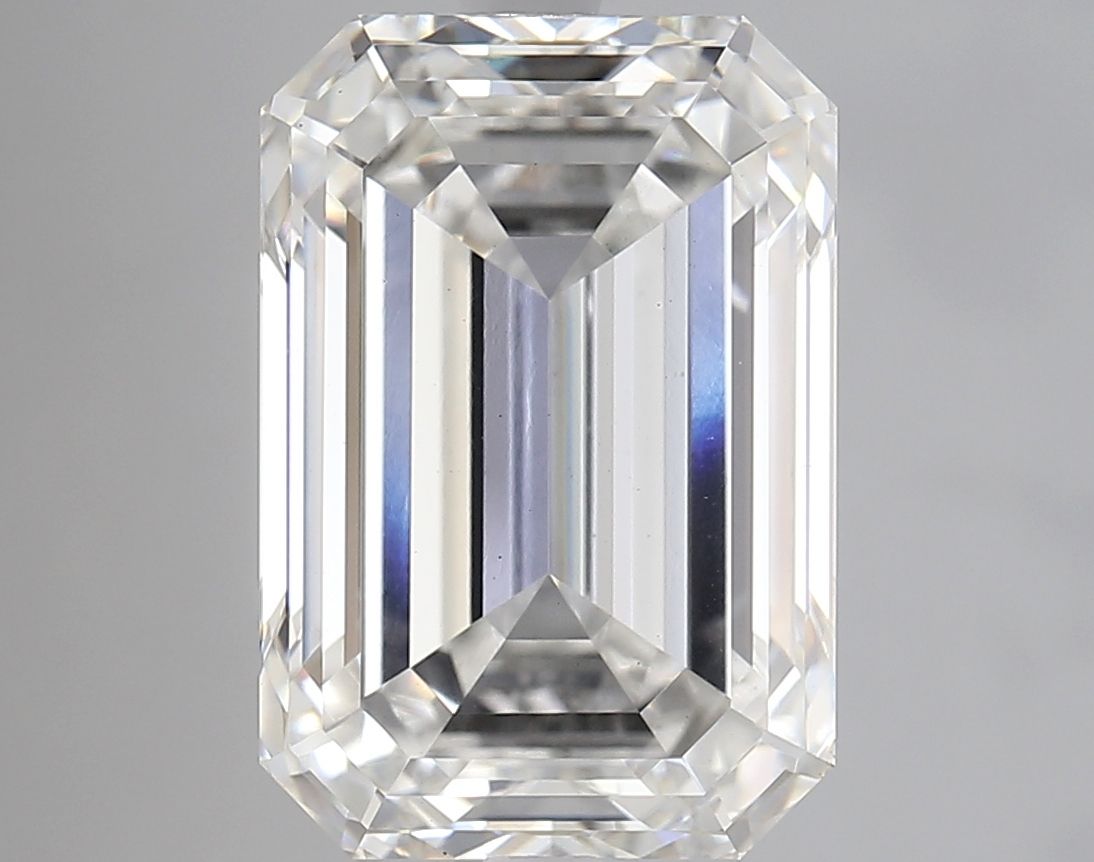Lab-Grown Emerald Diamond - 7.01 Carats, F Color, VS1 Clarity - Certified by IGI - Report Number: LG595395251