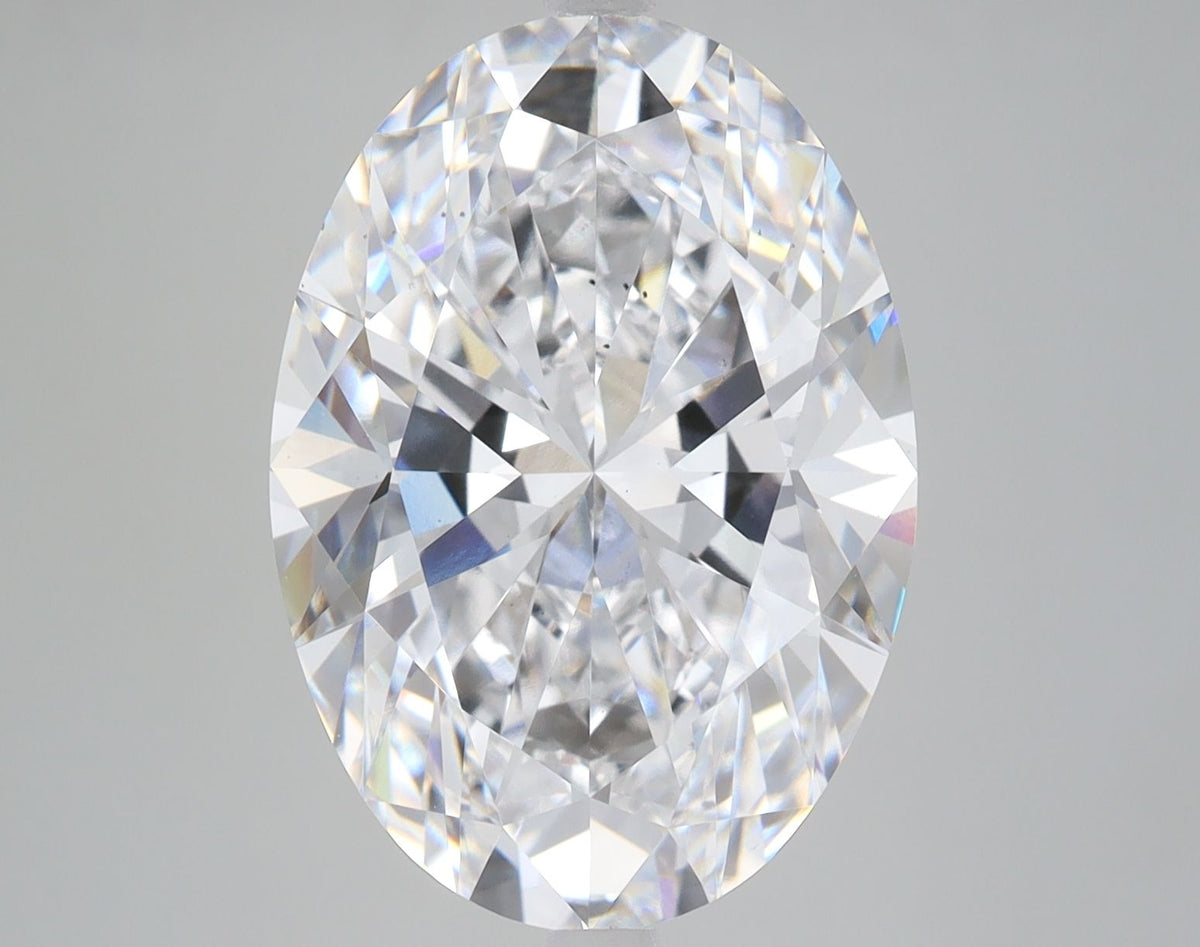 Lab-Grown Oval Diamond - 8.24 Carats, E Color, VS2 Clarity - Certified by IGI - Report Number: LG561266169