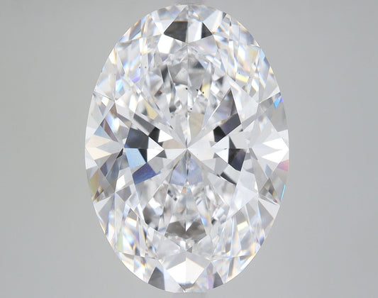 Lab-Grown Oval Diamond - 8.24 Carats, E Color, VS2 Clarity - Certified by IGI - Report Number: LG561266169