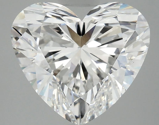 Lab-Grown Heart Diamond - 4.97 Carats, F Color, VS1 Clarity - Certified by IGI - Report Number: LG717501687