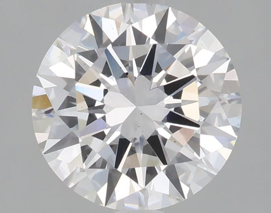 Lab-Grown Round Diamond - 1.99 Carats, E Color, VS2 Clarity - Certified by IGI - Report Number: LG680543659