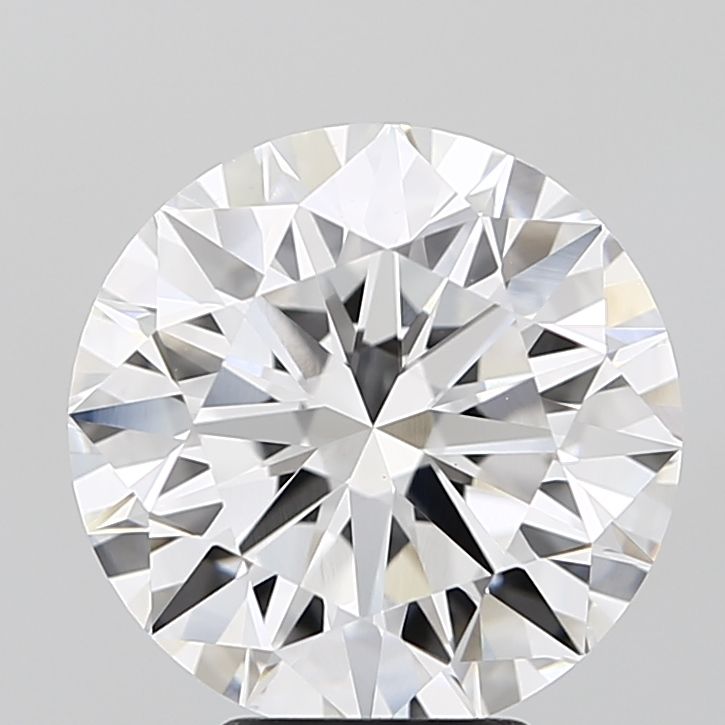 Lab-Grown Round Diamond - 5.03 Carats, E Color, VS1 Clarity - Certified by IGI - Report Number: LG702557159