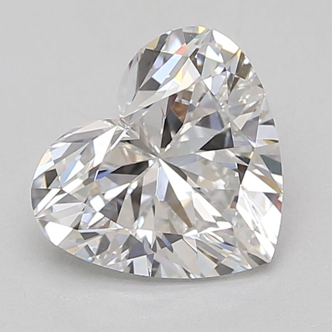 Lab-Grown Heart Diamond - 2.58 Carats, E Color, VVS2 Clarity - Certified by IGI - Report Number: LG681598397