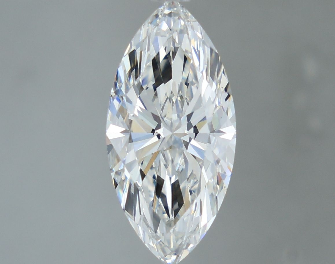 Lab-Grown Marquise Diamond - 2.6 Carats, F Color, VS1 Clarity - Certified by IGI - Report Number: LG710578958