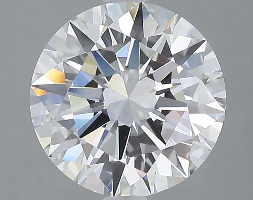 Lab-Grown Round Diamond - 3.03 Carats, E Color, VVS2 Clarity - Certified by IGI - Report Number: LG711502514