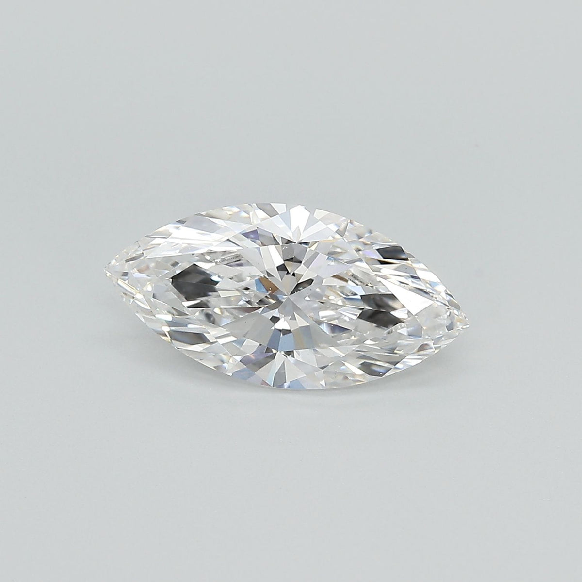 Lab-Grown Marquise Diamond - 2.54 Carats, E Color, VVS2 Clarity - Certified by IGI - Report Number: LG678589852