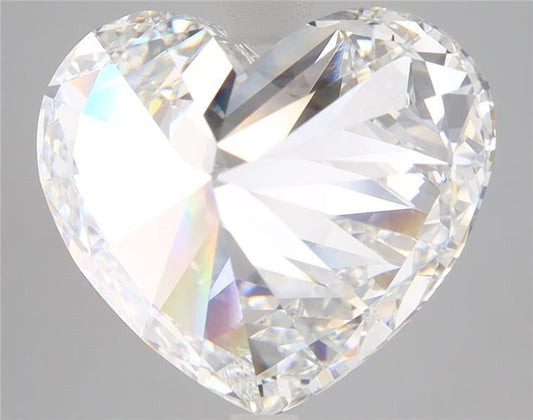 Lab-Grown Heart Diamond - 8.44 Carats, F Color, VS1 Clarity - Certified by IGI - Report Number: LG601301894