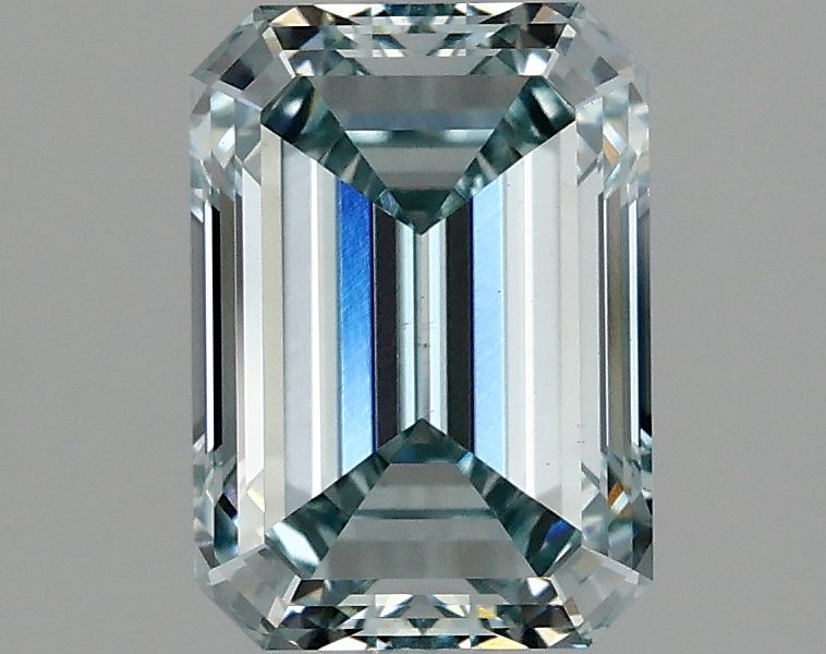 Lab-Grown Emerald Diamond - 2.06 Carats, Fancy Green Blue Color, VS1 Clarity - Certified by IGI - Report Number: LG634426744