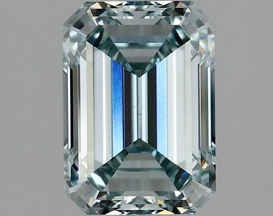 Lab-Grown Emerald Diamond - 2.06 Carats, Fancy Green Blue Color, VS1 Clarity - Certified by IGI - Report Number: LG634426744