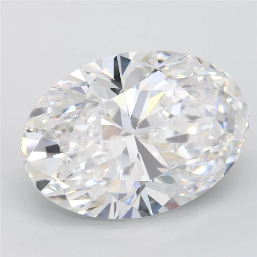 4.00ct Oval Lab Grown Diamond (Colour D, Clarity IF, IGI Certified)