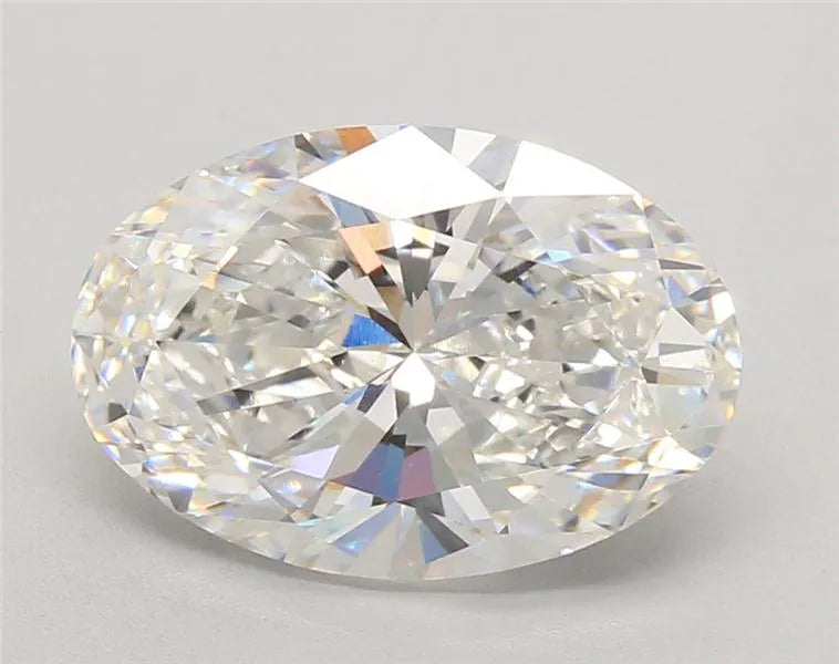 4.00ct Oval Lab Grown Diamond (Colour F, Clarity VVS2, IGI Certified)