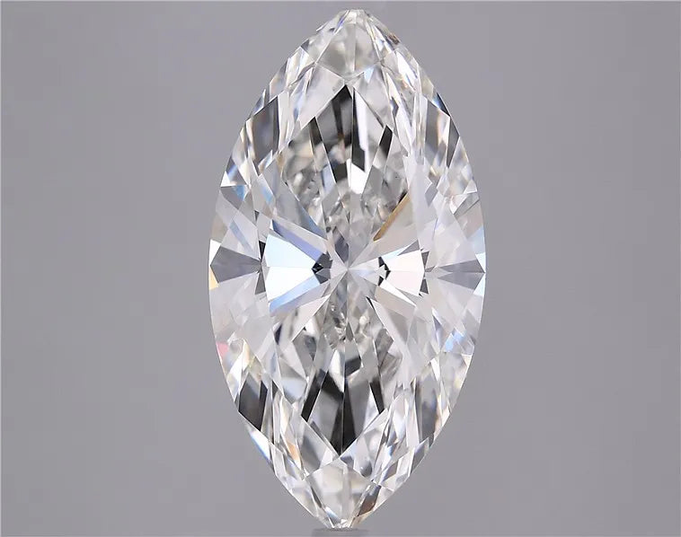 4.01ct Marquise Lab Grown Diamond (Colour G, Clarity VVS2, IGI Certified)