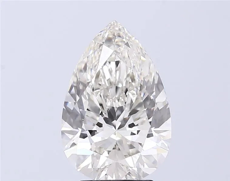 4.01ct Pear Lab Grown Diamond (Colour H, Clarity VVS2, IGI Certified)