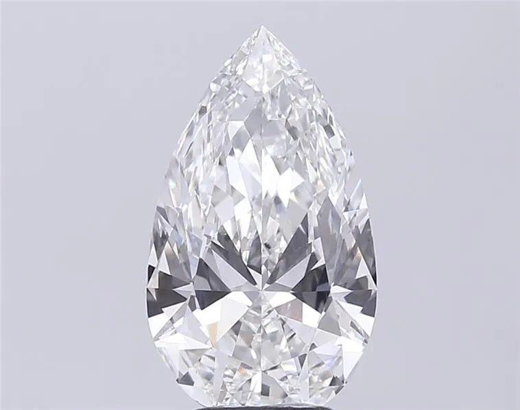 4.06ct Pear Lab Grown Diamond (Colour F, Clarity VVS2, IGI Certified)