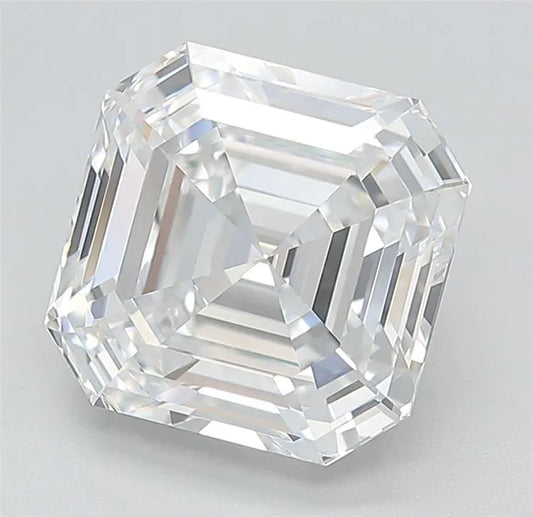 4.07ct Asscher Lab Grown Diamond (Colour D, Clarity VVS1, Cut EX, IGI Certified)
