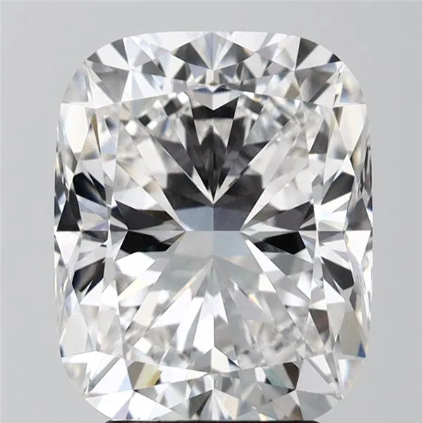 4.07ct Cushion modified Lab Grown Diamond (Colour F, Clarity VVS2, IGI Certified)