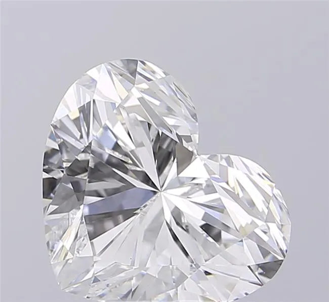4.07ct Heart Lab Grown Diamond (Colour F, Clarity VVS2, IGI Certified)