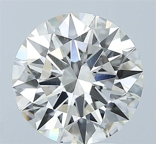 4.26ct Round Lab Grown Diamond (Colour G, Clarity VVS2, Cut ID, IGI Certified)