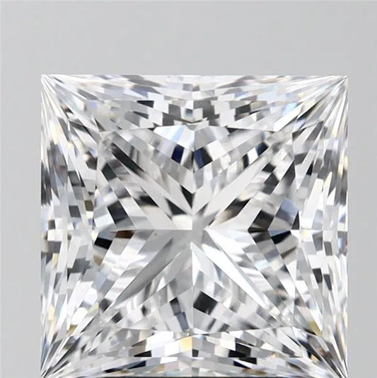 4.53ct Princess Lab Grown Diamond (Colour D, Clarity VVS2, IGI Certified)
