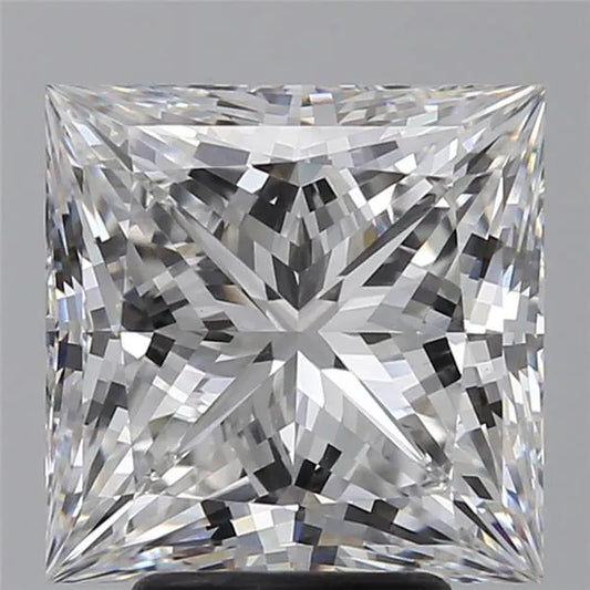4.59ct Princess Lab Grown Diamond (Colour D, Clarity VVS2, IGI Certified)