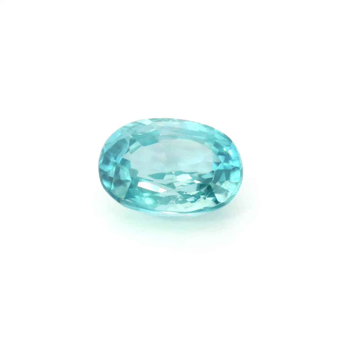 4.69ct Oval Natural Zircon (Colour Blue, Clarity Slightly Included, Cut Faceted)