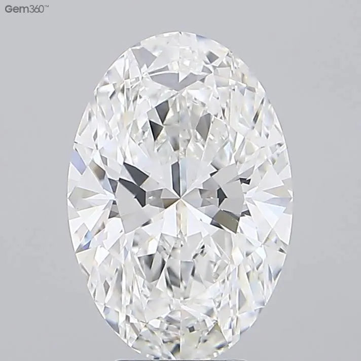 4.81ct Oval Lab Grown Diamond (Colour F, Clarity VVS2, IGI Certified)