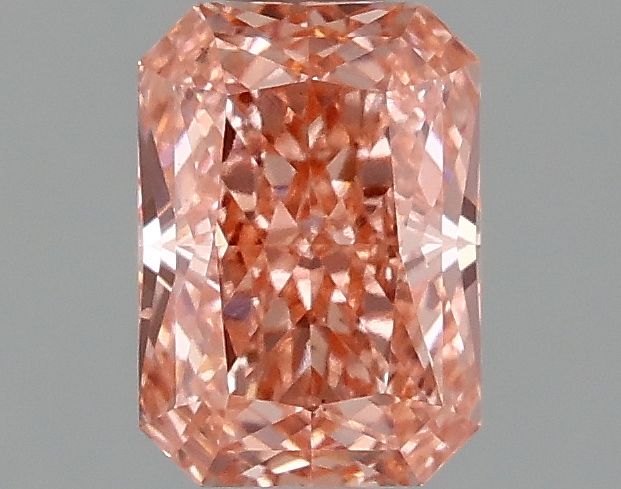 Lab-Grown Radiant Diamond - 0.99 Carats, Fancy Vivid Pink Color, VS2 Clarity - Certified by IGI - Report Number: LG668470439