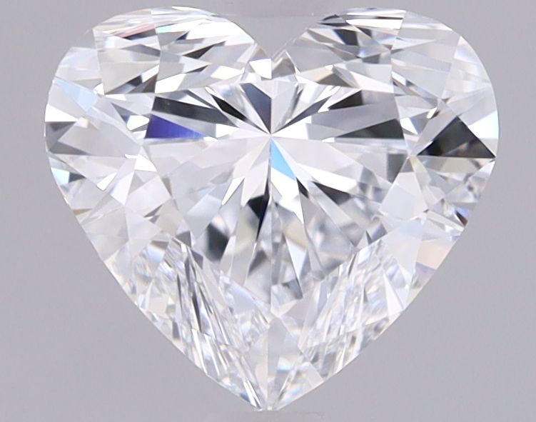 Lab-Grown Heart Diamond - 1.53 Carats, E Color, VVS2 Clarity - Certified by IGI - Report Number: 627410598