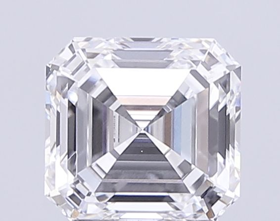 Lab-Grown Asscher Diamond - 2.51 Carats, E Color, VVS2 Clarity - Certified by IGI - Report Number: LG706560218