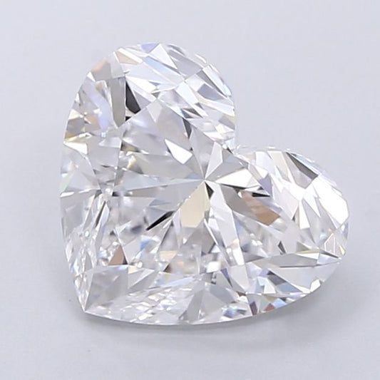 Lab-Grown Heart Diamond - 4.0 Carats, E Color, VVS2 Clarity - Certified by IGI - Report Number: LG683511783