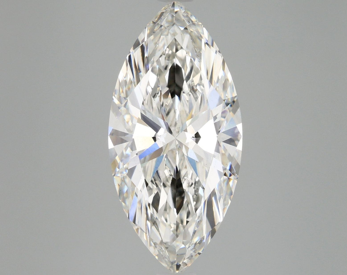Lab-Grown Marquise Diamond - 5.03 Carats, F Color, VS2 Clarity - Certified by IGI - Report Number: LG671478611