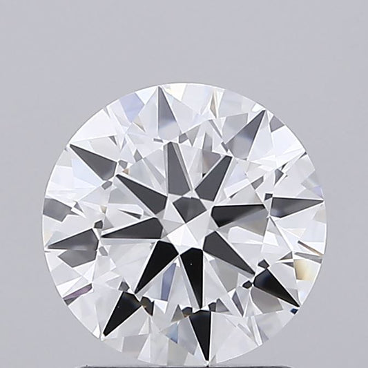 Lab-Grown Round Diamond - 1.5 Carats, E Color, VVS2 Clarity - Certified by IGI - Report Number: LG677556077