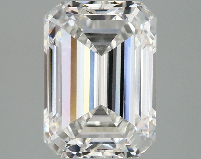 Lab-Grown Emerald Diamond - 2.96 Carats, E Color, VVS2 Clarity - Certified by IGI - Report Number: LG654455447