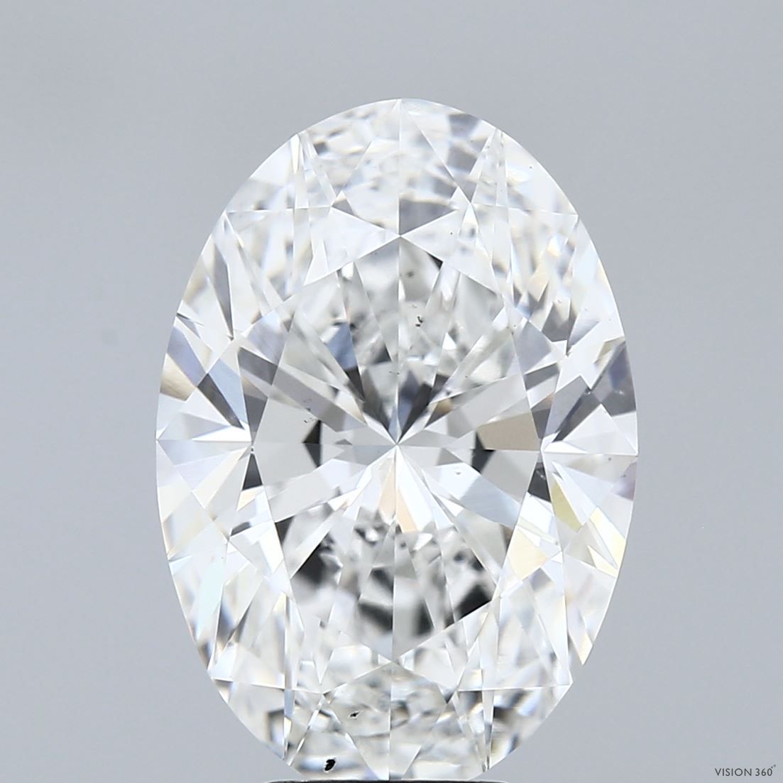 Lab-Grown Oval Diamond - 6.72 Carats, F Color, VS2 Clarity - Certified by IGI - Report Number: LG600371958
