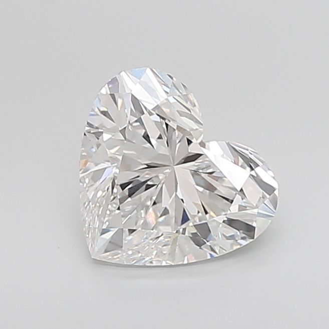 Lab-Grown Heart Diamond - 3.05 Carats, E Color, VVS2 Clarity - Certified by IGI - Report Number: LG652428240