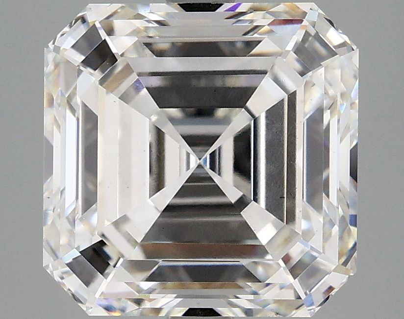 Lab-Grown Asscher Diamond - 5.04 Carats, F Color, VS1 Clarity - Certified by IGI - Report Number: LG665460172