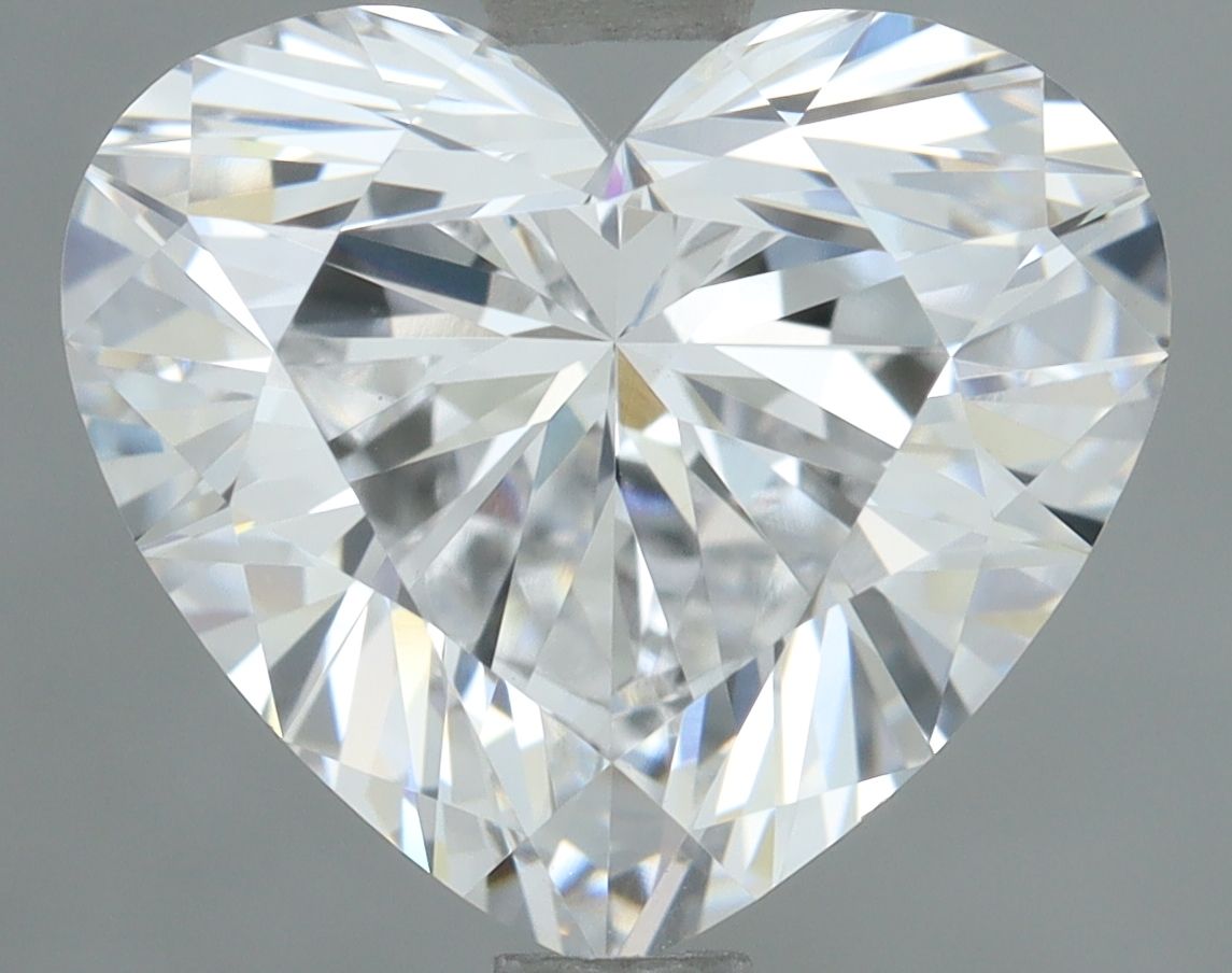 Lab-Grown Heart Diamond - 2.01 Carat, D Color, VVS2 Clarity | Sustainable Luxury, Dazzling Brilliance | IGI | Certified LG614301424